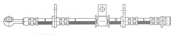 Flexible de frein CEF 510782