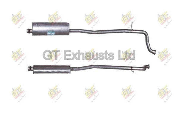 Silencieux central GT Exhausts GPG538
