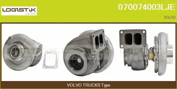 Turbocompresseur, suralimentation LGK 070074003LJE