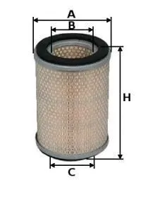 Filtre à air UNIFLUX FILTERS XA1237