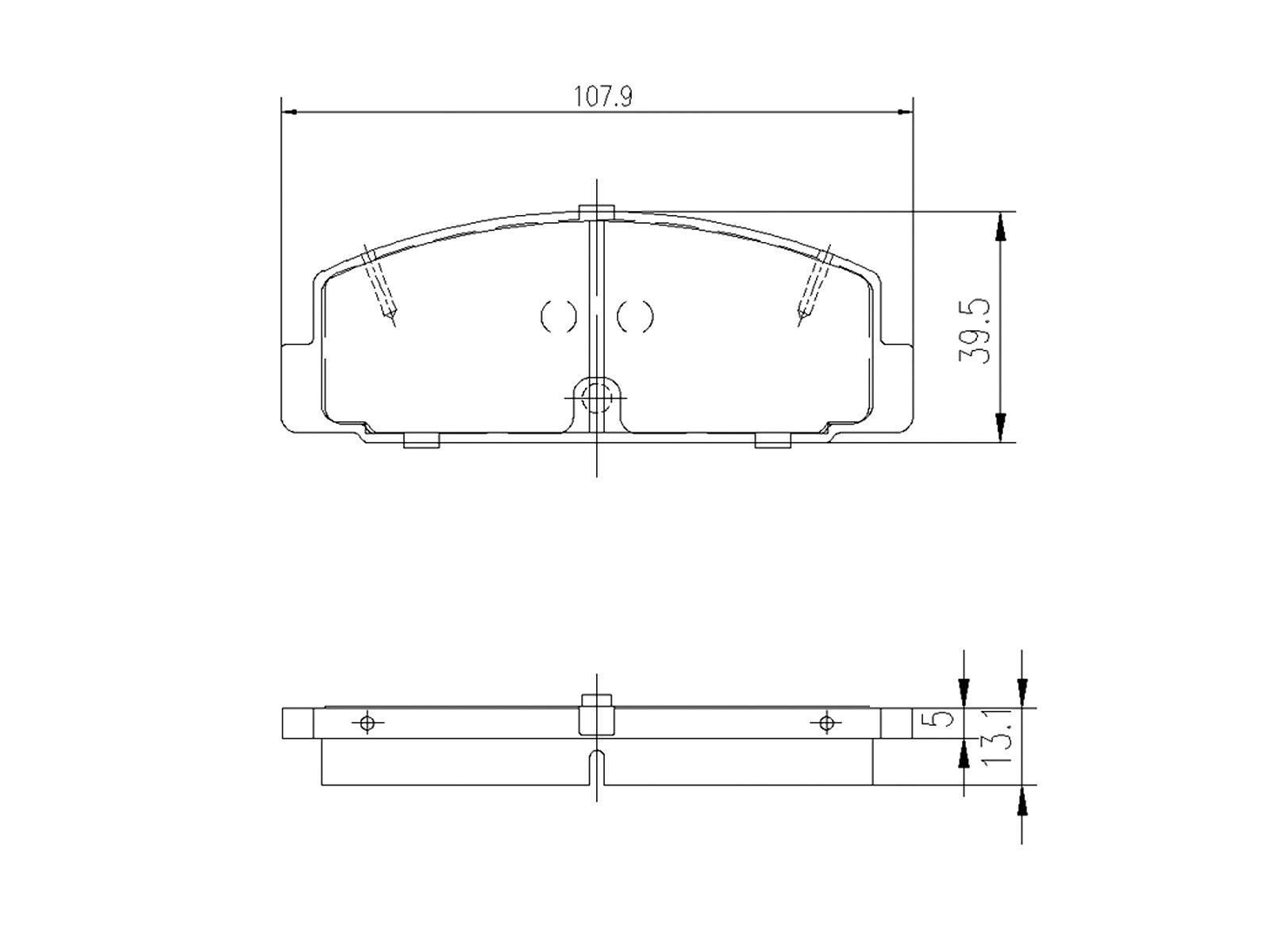 Kit de plaquettes de frein, frein à disque A.Z. Meisterteile AZMT-44-022-1284