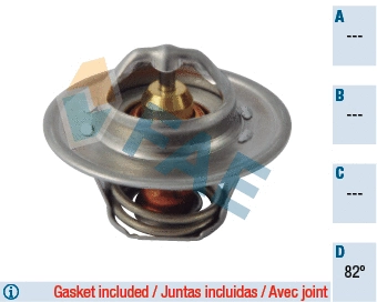 Thermostat, liquide de refroidissement FAE 5315082