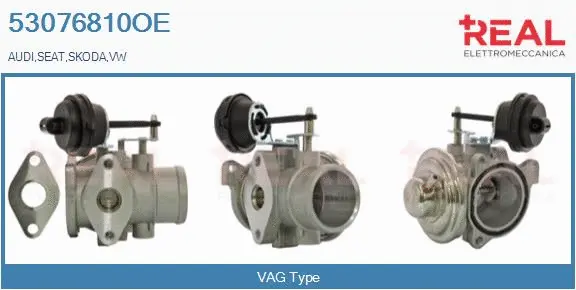 Vanne EGR REAL 53076810OE