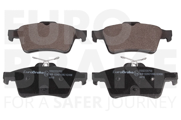 Kit de plaquettes de frein, frein à disque EUROBRAKE 5502223753