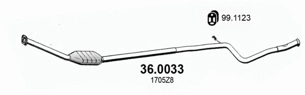 Catalyseur ASSO 36.0033