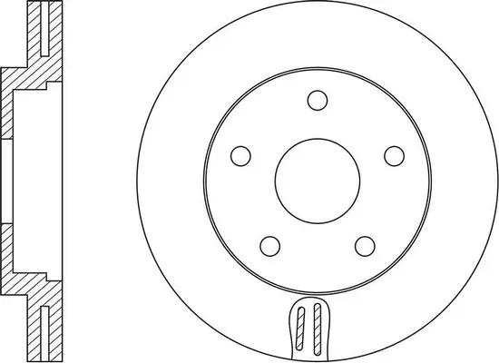 Disque de frein FIT FR0691V