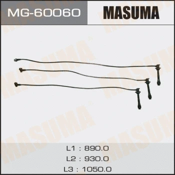 Kit de câbles d'allumage MASUMA MG-60060