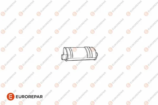 Silencieux arrière EUROREPAR E12827H