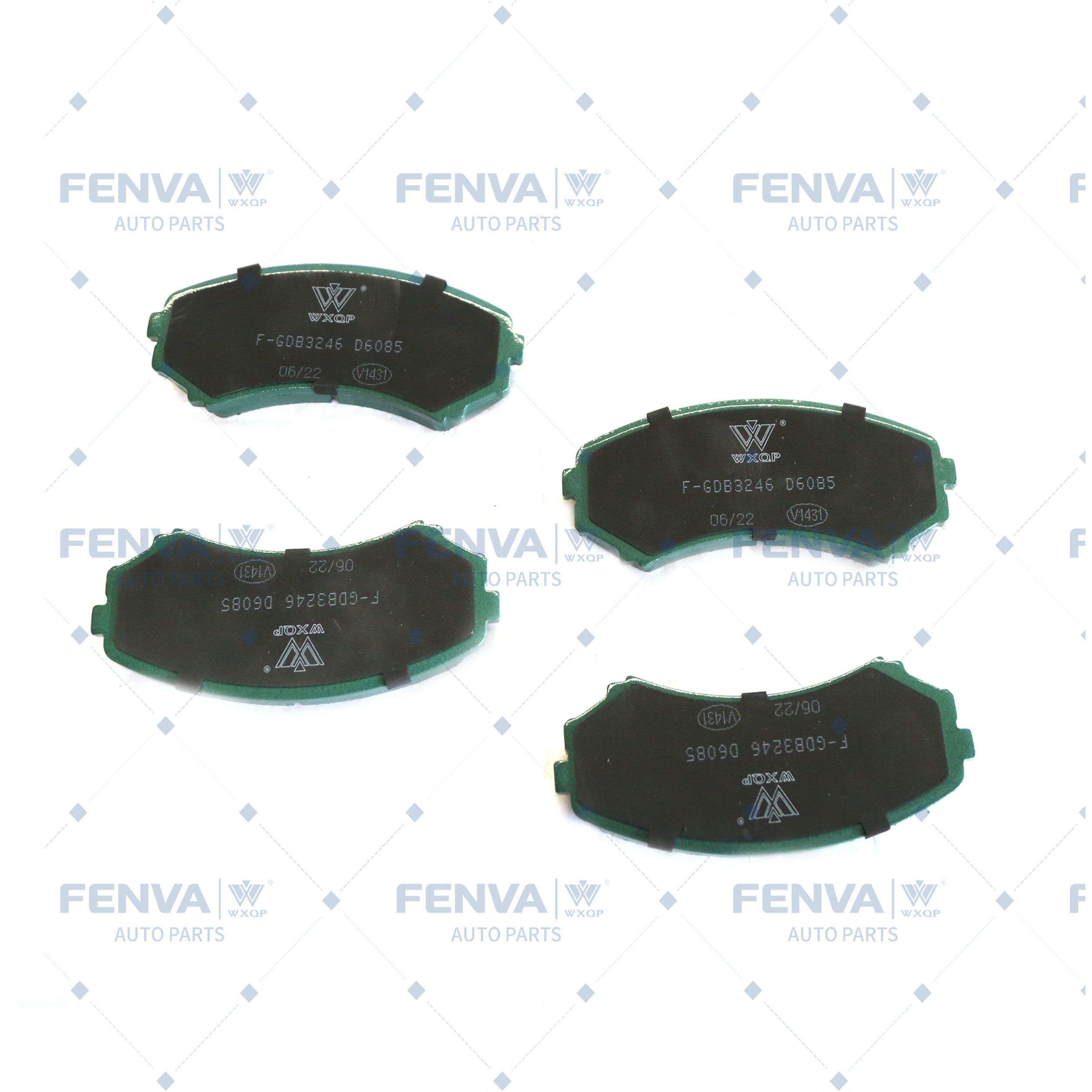 Kit de plaquettes de frein, frein à disque WXQP 40420