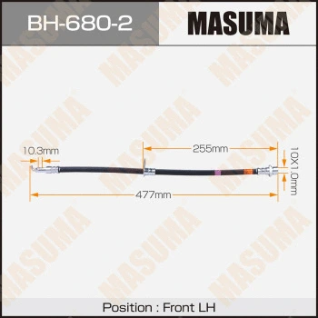 Flexible de frein MASUMA BH-680-2