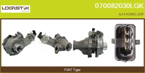Turbocompresseur, suralimentation LGK 070082030LGK