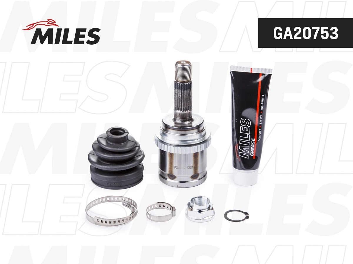 Jeu de joints, arbre de transmission MILES GA20753