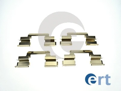 Kit d'accessoires, plaquette de frein à disque ERT 420332