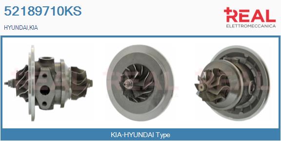 Groupe carter, turbocompresseur REAL 52189710KS