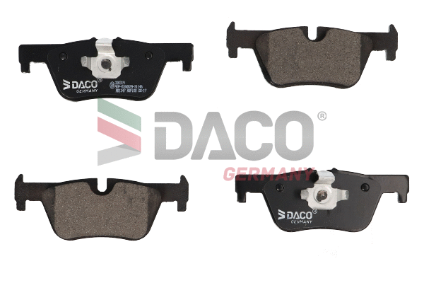 Kit de plaquettes de frein, frein à disque DACO Germany 320319