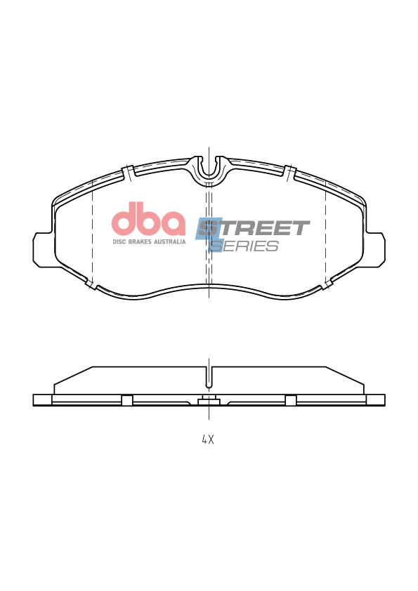 Kit de plaquettes de frein, frein à disque DBA Australia DB15220SS