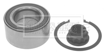 Kit de roulements de roue BORG & BECK BWK1016