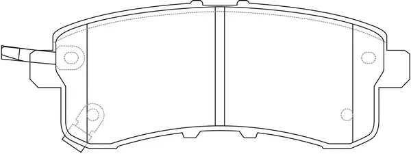 Kit de plaquettes de frein, frein à disque FIT FP1510