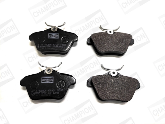Kit de plaquettes de frein, frein à disque CHAMPION 571908CH