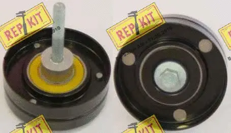Poulie renvoi/transmission, courroie trapézoïdale à nervures REPKIT RKT2614