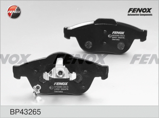 Kit de plaquettes de frein, frein à disque FENOX BP43265