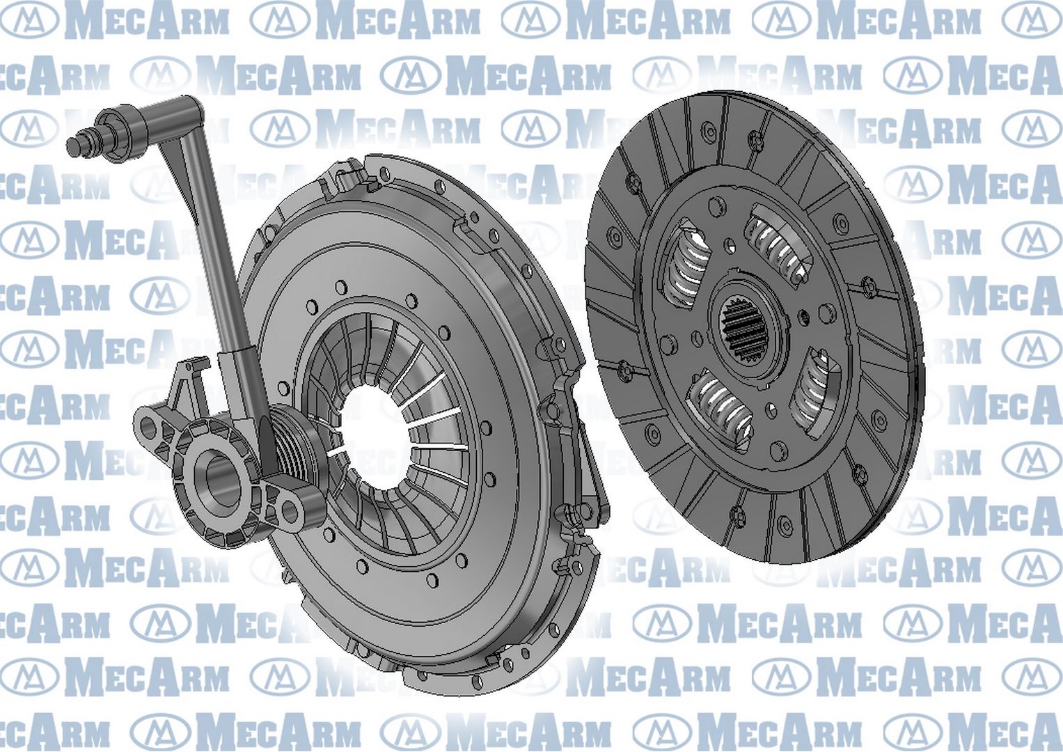 Kit d'embrayage MECARM MK10344