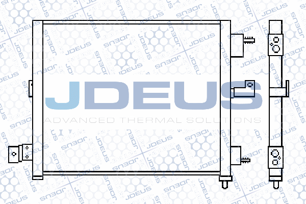 Condenseur, climatisation JDEUS 754M09