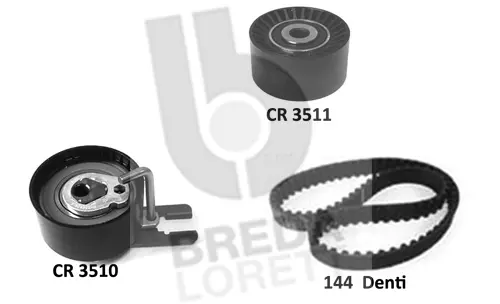 Kit de courroie crantée BREDA LORETT KCD0792