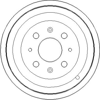 Tambour de frein National NDR342