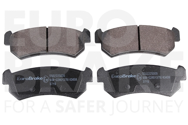 Kit de plaquettes de frein, frein à disque EUROBRAKE 5502225009