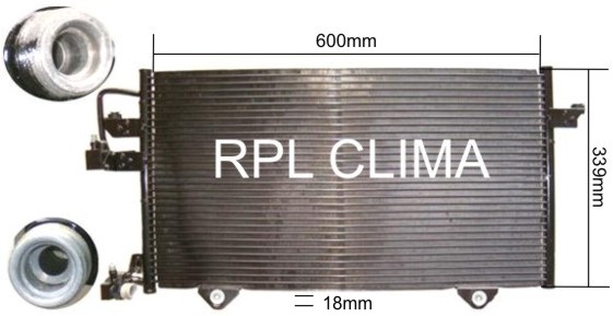 Condenseur, climatisation RPL QUALITY APCDAU5006