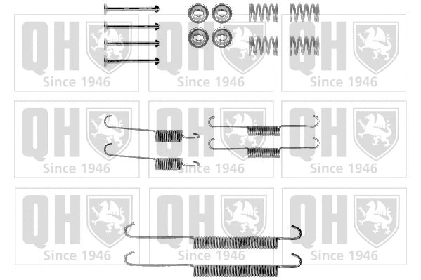 Kit d'accessoires, mâchoire de frein QUINTON HAZELL BFK244