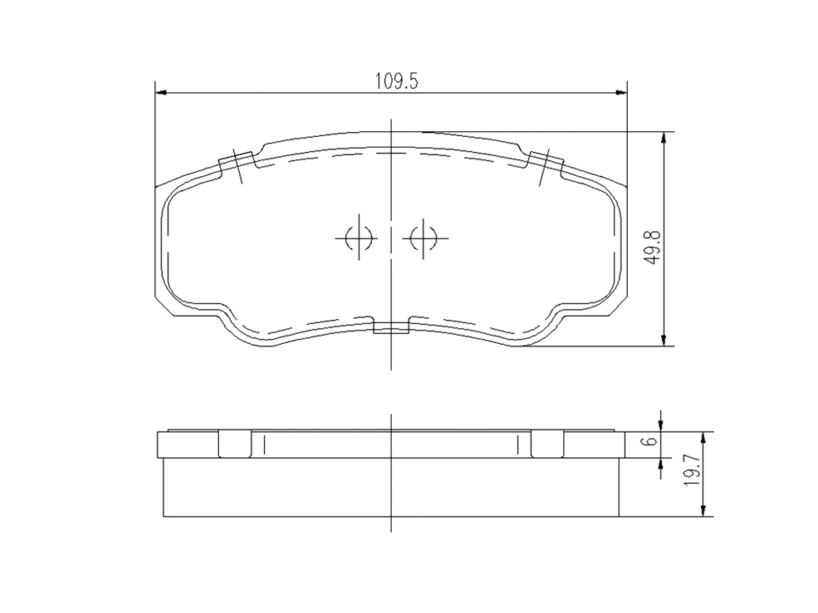 Kit de plaquettes de frein, frein à disque A.Z. Meisterteile AZMT-44-022-1451