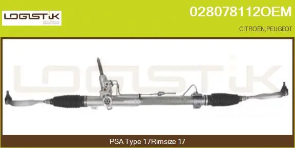 Crémaillère de direction LGK 028078112OEM