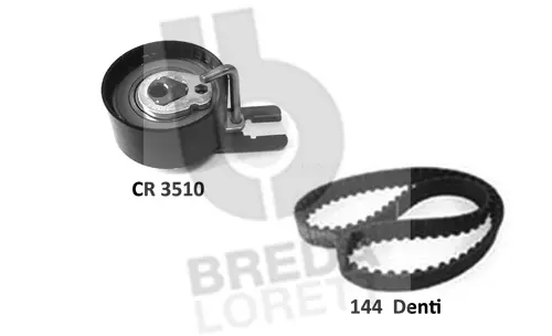 Kit de courroie crantée BREDA LORETT KCD0786