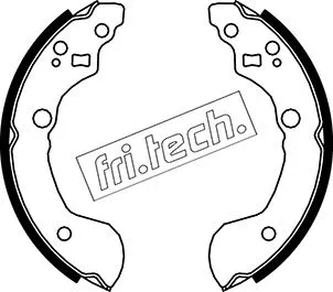 Jeu de mâchoires de frein fri.tech. 1067.187
