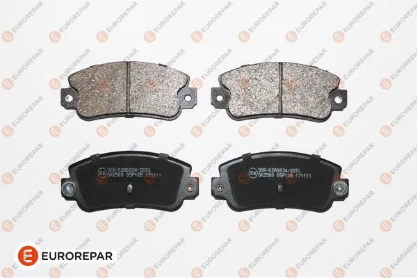 Kit de plaquettes de frein, frein à disque EUROREPAR 1617279180