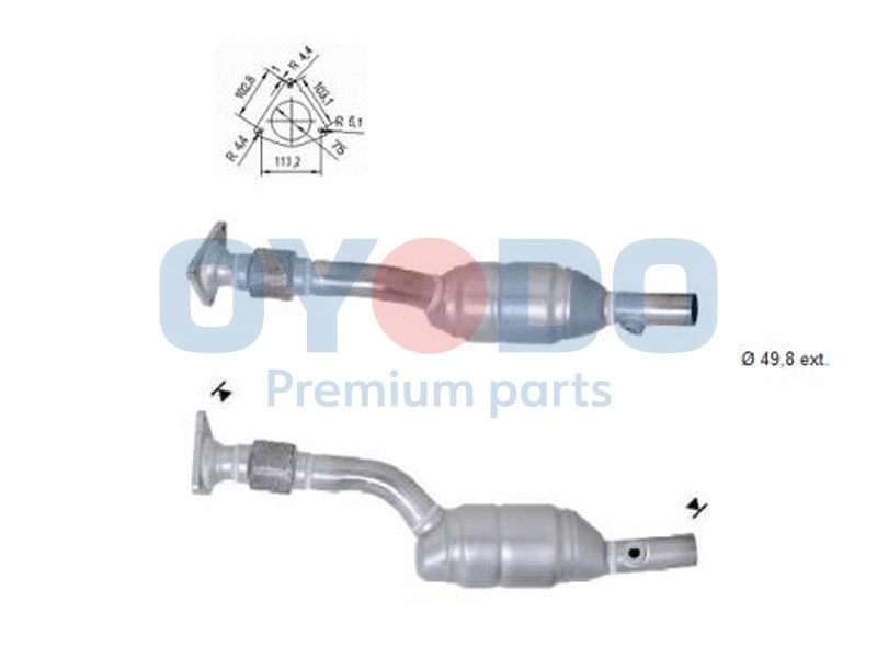 Catalyseur Oyodo 10N0044-OYO