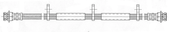 Flexible de frein CEF 512048