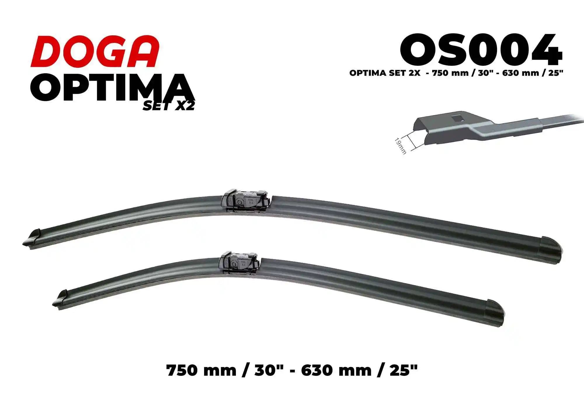 Balai d'essuie-glace DOGA OS004