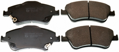 Kit de plaquettes de frein, frein à disque DENCKERMANN B111059