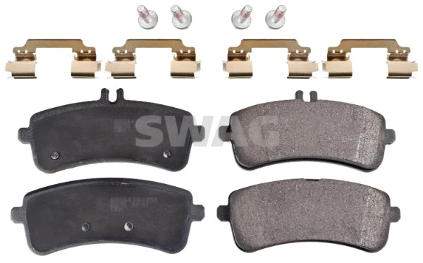 Kit de plaquettes de frein, frein à disque SWAG 33 10 6449