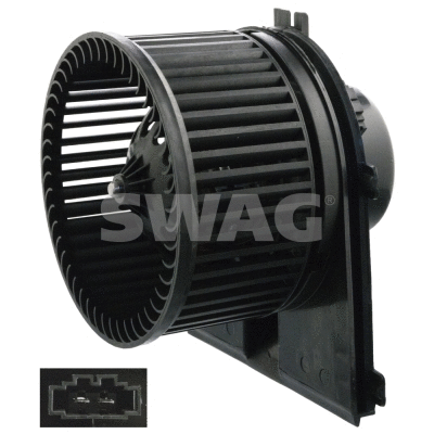 Pulseur d'air habitacle SWAG 30 10 4638