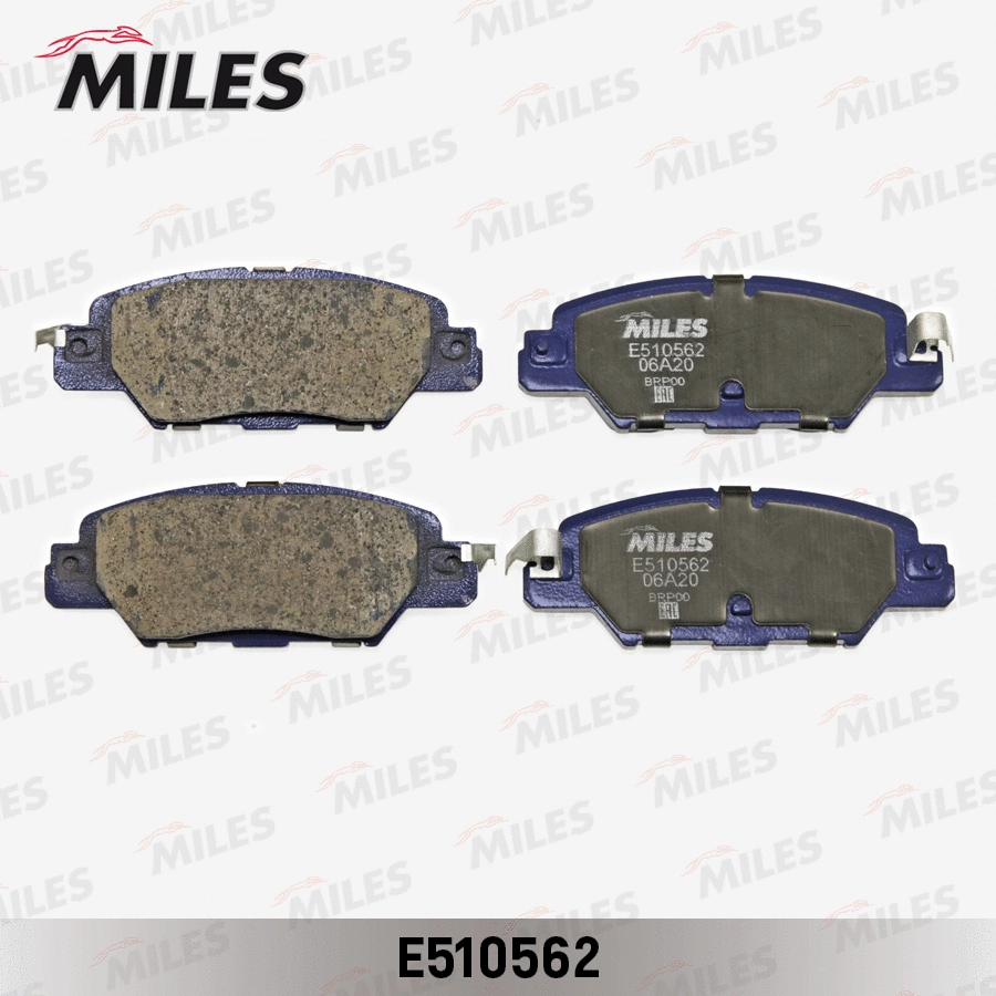 Kit de plaquettes de frein, frein à disque MILES E510562