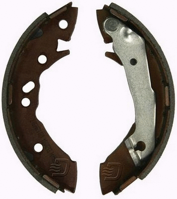 Jeu de mâchoires de frein DENCKERMANN B120034