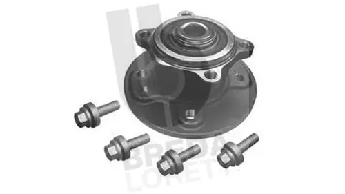 Kit de roulements de roue BREDA LORETT KRT2948