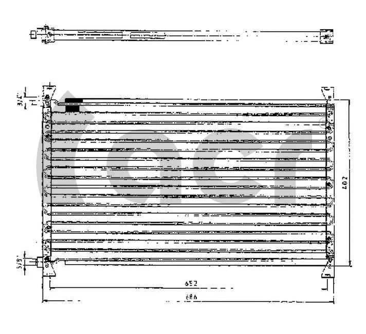 Condenseur, climatisation ACR 300140