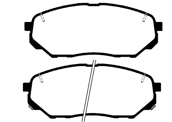 Kit de plaquettes de frein, frein à disque RAICAM RA.1193.0