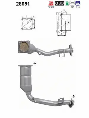 Catalyseur AS 28651