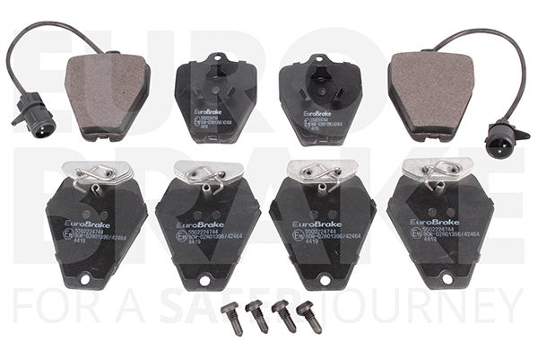 Kit de plaquettes de frein, frein à disque EUROBRAKE 5502224744